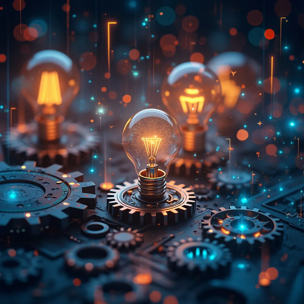 Imagen abstracta representando innovación tecnológica
